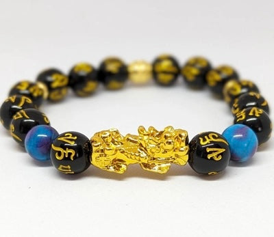 FUNG SHUI w/ Dragon Bracelet by PoeticDesigns