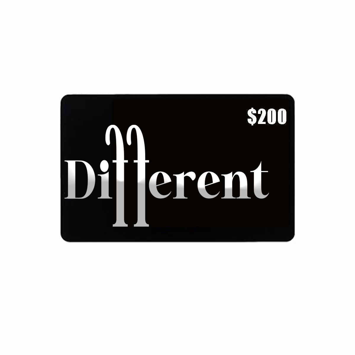 JustDifferent Gift Card