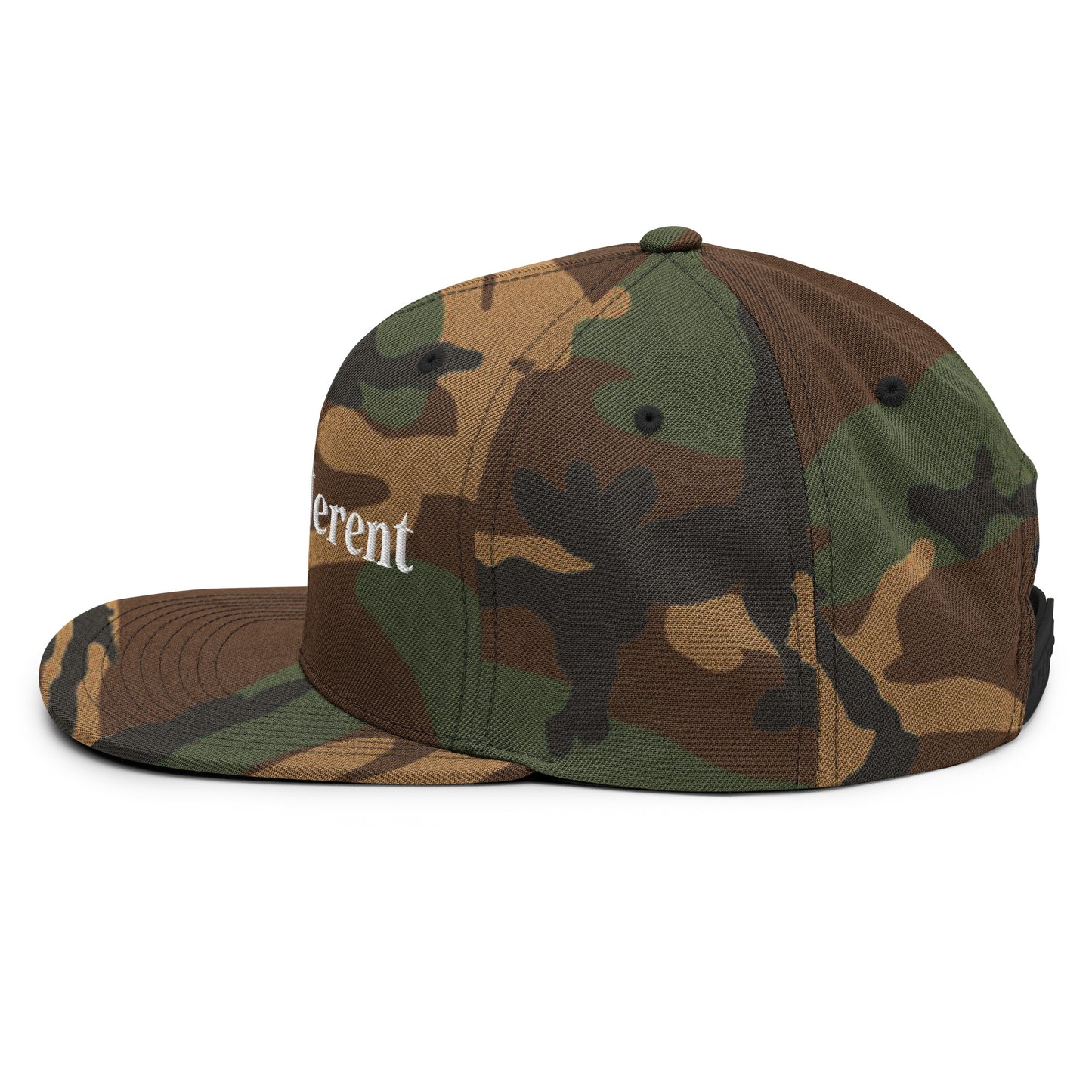 Camo Snapback Hat