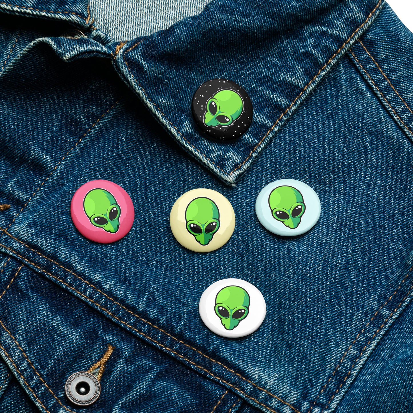 The Alien Button Pack